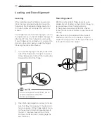 Предварительный просмотр 22 страницы LG GF-SL730SL Owner'S Manual