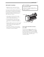 Предварительный просмотр 27 страницы LG GF-SL730SL Owner'S Manual