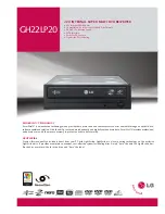 Preview for 1 page of LG GH22LP20 -  Super Multi Specifications