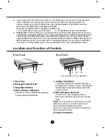 Предварительный просмотр 6 страницы LG GH22LP21 Owner'S Manual