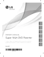Preview for 1 page of LG GH22LS70 Owner'S Manual