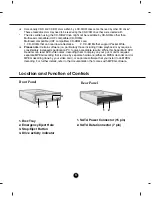 Предварительный просмотр 6 страницы LG GH24LS50 Owner'S Manual