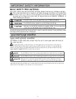 Предварительный просмотр 3 страницы LG GL-051 Owner'S Manual