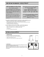 Предварительный просмотр 5 страницы LG GL-051 Owner'S Manual