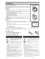 Предварительный просмотр 6 страницы LG GL-051 Owner'S Manual