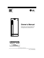 Предварительный просмотр 1 страницы LG GL-201 Owner'S Manual