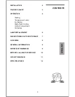 Предварительный просмотр 3 страницы LG GL 322 Series Owner'S Manual