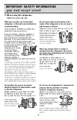 Предварительный просмотр 9 страницы LG GL-348 Owner'S Manual