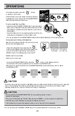 Предварительный просмотр 22 страницы LG GL-348 Owner'S Manual