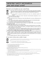 Предварительный просмотр 5 страницы LG GL-442 Owner'S Manual