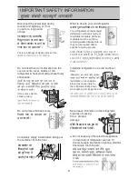 Предварительный просмотр 9 страницы LG GL-442 Owner'S Manual