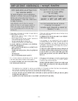 Предварительный просмотр 11 страницы LG GL-442 Owner'S Manual