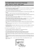 Предварительный просмотр 27 страницы LG GL-442 Owner'S Manual