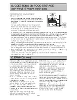 Предварительный просмотр 28 страницы LG GL-442 Owner'S Manual