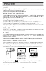 Предварительный просмотр 14 страницы LG GL-478 Owner'S Manual