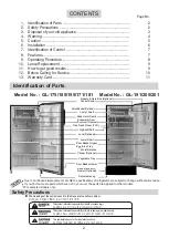 Предварительный просмотр 2 страницы LG GL-B181RPRC Owner'S Manual