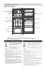 Предварительный просмотр 3 страницы LG GL-B292SPGM Owner'S Manual