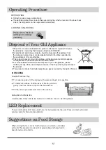 Предварительный просмотр 12 страницы LG GL-C292RLBB Owner'S Manual