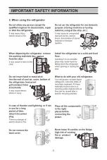 Предварительный просмотр 7 страницы LG GL-M492GGLJ Owner'S Manual