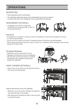 Предварительный просмотр 22 страницы LG GL-M492GGLJ Owner'S Manual