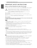 Предварительный просмотр 4 страницы LG GLC8839SC Owner'S Manual