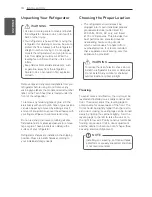 Preview for 10 page of LG GLC8839SC Owner'S Manual