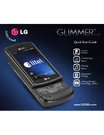 Preview for 1 page of LG Glimmer Quick Start Manual