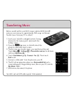 Preview for 4 page of LG Glimmer Quick Start Manual