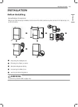 Предварительный просмотр 11 страницы LG GM-651RSC Owner'S Manual