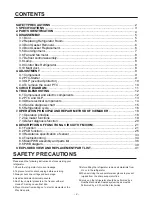 Preview for 2 page of LG GM-B208BVS Service Manual