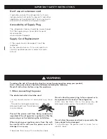 Предварительный просмотр 5 страницы LG GM-B208ST Owner'S Manual