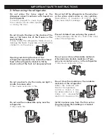 Предварительный просмотр 7 страницы LG GM-B208ST Owner'S Manual