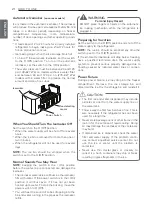 Предварительный просмотр 22 страницы LG GM-U600RSC Owner'S Manual