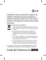 Preview for 57 page of LG GM360 User Manual