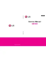 Preview for 1 page of LG GM360i Service Manual