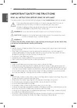 Предварительный просмотр 4 страницы LG GM86SDD Owner'S Manual