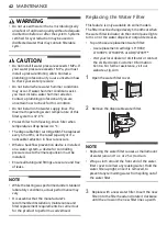 Preview for 42 page of LG GML844PZ6F Owner'S Manual