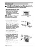 Preview for 14 page of LG GoldStar GWHD6507R Owner'S Manual