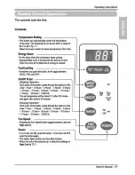 Preview for 17 page of LG GoldStar GWHD6507R Owner'S Manual