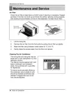 Preview for 20 page of LG GoldStar GWHD6507R Owner'S Manual