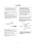 Предварительный просмотр 5 страницы LG GoldStar MA840B Service Manual