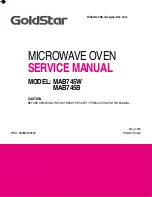 LG GoldStar MAB745B Service Manual предпросмотр