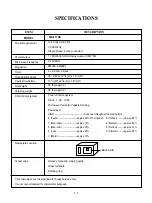 Preview for 4 page of LG GoldStar MS-117SE Service Manual