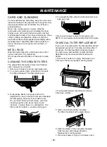 Предварительный просмотр 26 страницы LG GoldStar MV-1715B Owner'S Manual & Cooking Manual