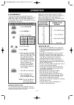 Предварительный просмотр 17 страницы LG GoldStar MV1526B Owner'S Manual & Cooking Manual