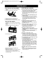 Предварительный просмотр 26 страницы LG GoldStar MV1526B Owner'S Manual & Cooking Manual