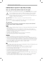 Preview for 4 page of LG GP-5D906BSL Owner'S Manual