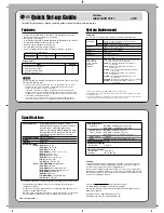 Preview for 3 page of LG GP08LU30 Quick Setup Manual