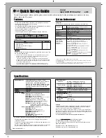 Preview for 3 page of LG GP08NU10 Quick Setup Manual