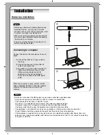 Preview for 1 page of LG GP08NU40 Quick Setup Manual